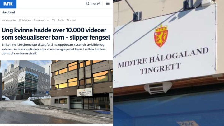 Overgrepsdømt transperson slipper fengsel: 10.800 videoer av barn funnet
