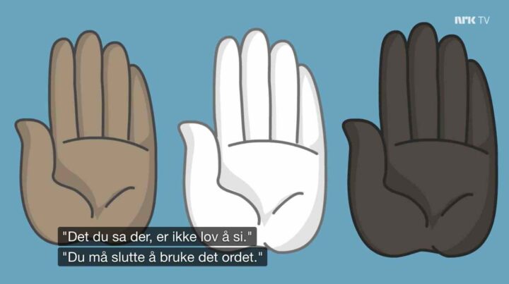 Noen har sagt neger
