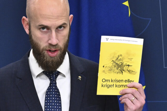Sverige og Finland ber innbyggerne være forberedt på krig