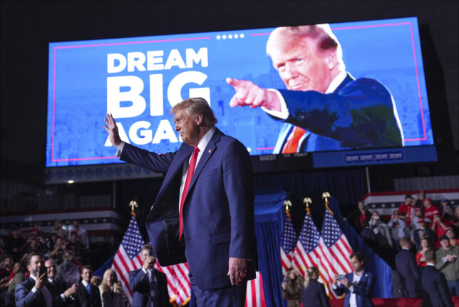 Trump er ikke bare USAs, men den frie verdens leder