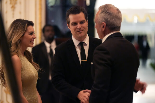 Noen vil knuse Matt Gaetz
