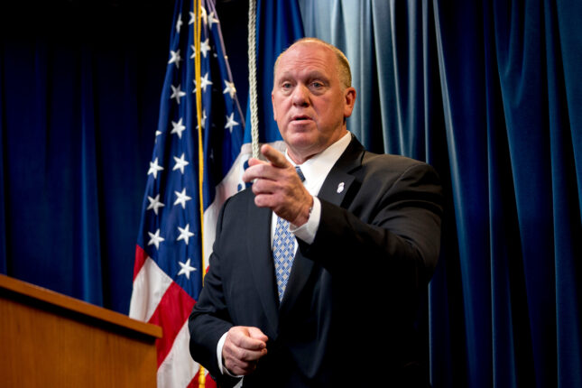 Tom Homan blir tsar for deportasjon av illegale
