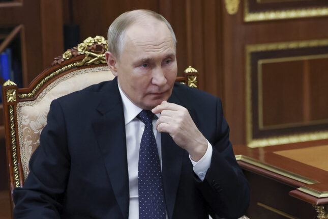 Putin bekrefter at Russland har brukt ny type rakett mot Ukraina