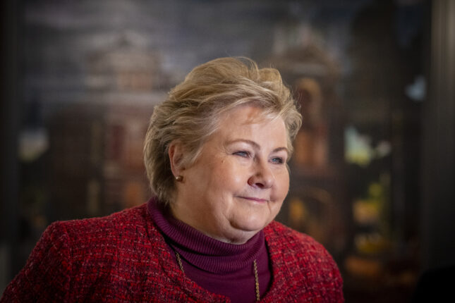 Erna Solberg frykter at Donald Trump vil bli en trussel for sikkerheten til hele Europa