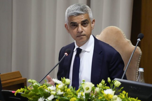 Sadiq Khan mener Trump misliker ham fordi han er muslim