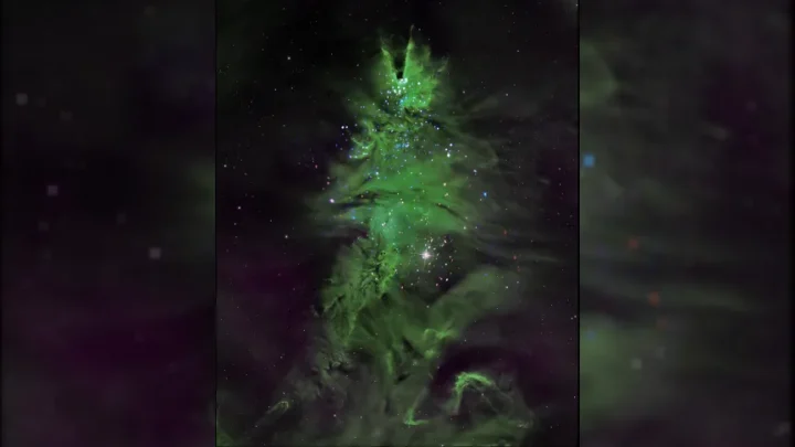 NASA har funnet «himmelens juletre»