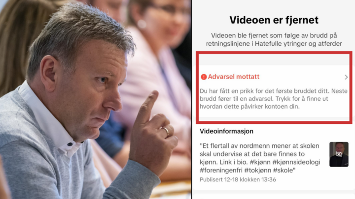 Se videoen som ble sensurert: – Sannheten er blitt hatprat