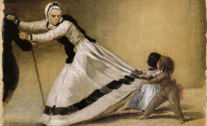 La Beata med barna Luis de Berganza og Maria de la Luz (c.1795).