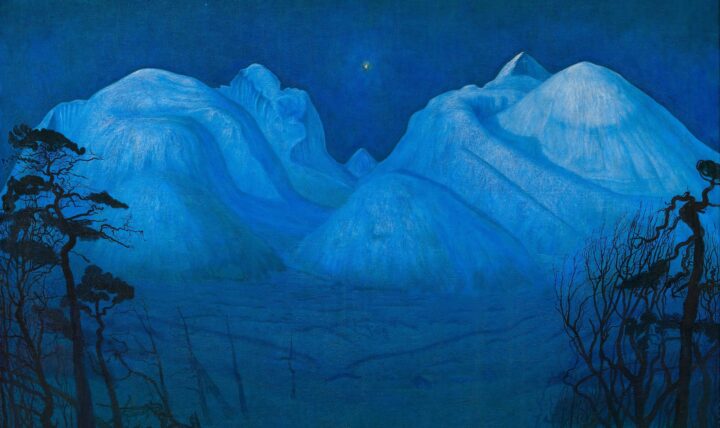 Vinternatt i Rondane (1914).