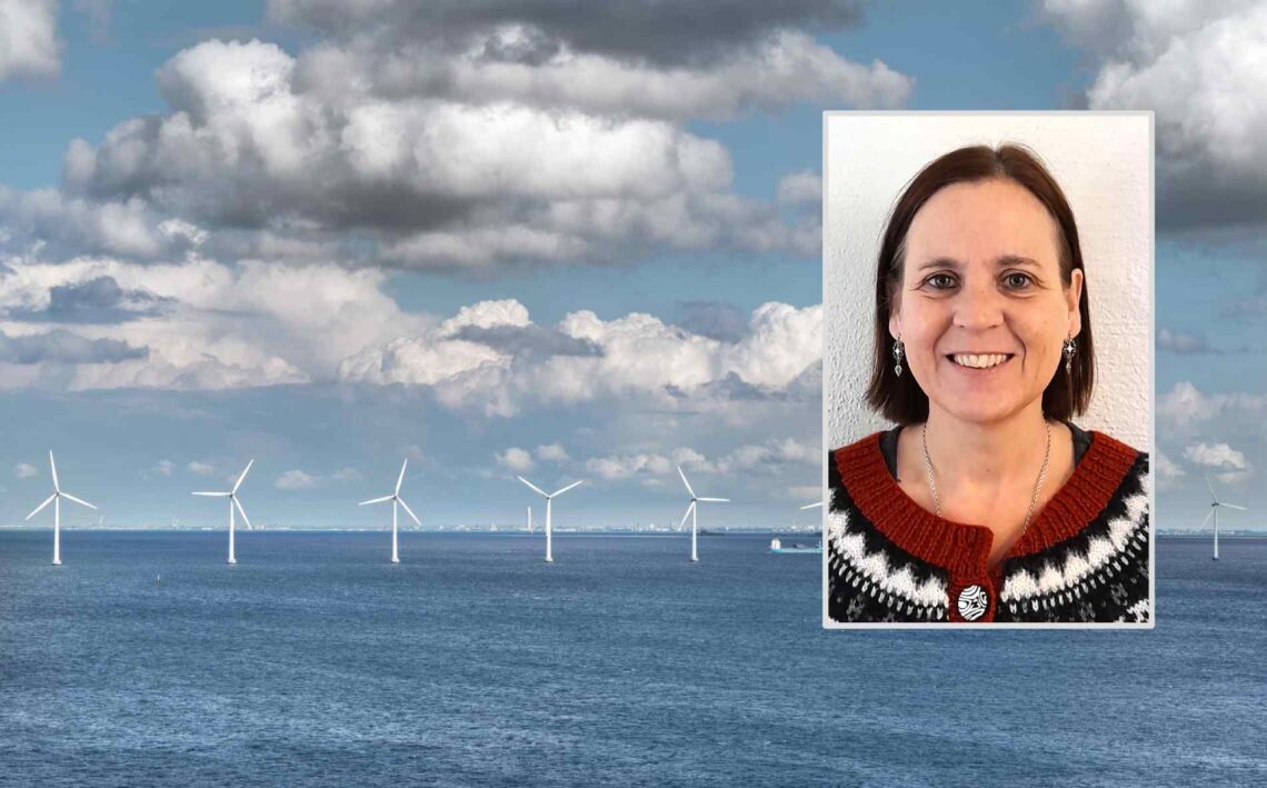 Havvind og partileder Ann Jorun Hillersøy.