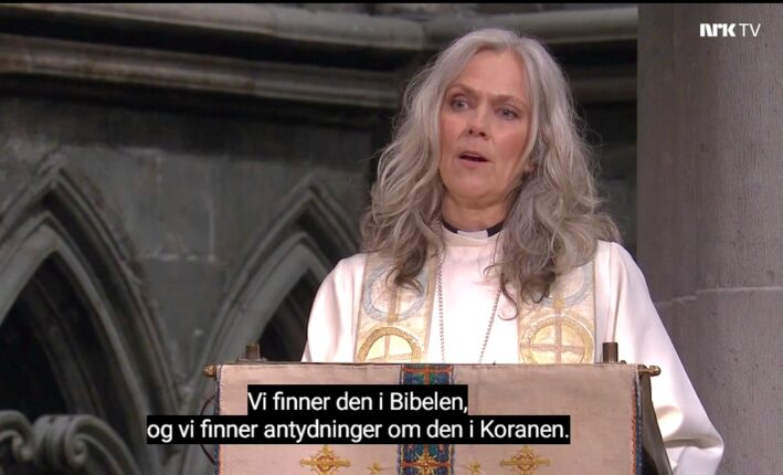 Julegudstjenesten i Nidarosdomen: Litt av juleevangeliet finnes i Koranen