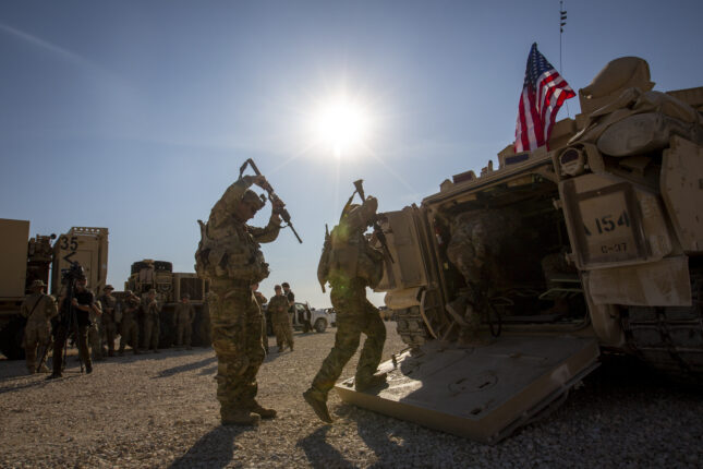 USA blir værende i Syria