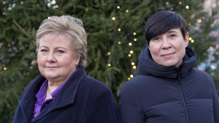 Erna og Søreide tenker høyt om verden: Det må jo gå gæernt