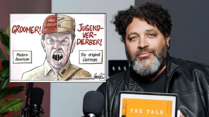 Trump-hatende karikatur&shy;tegner tiltalt for overgreps&shy;materiale av barn