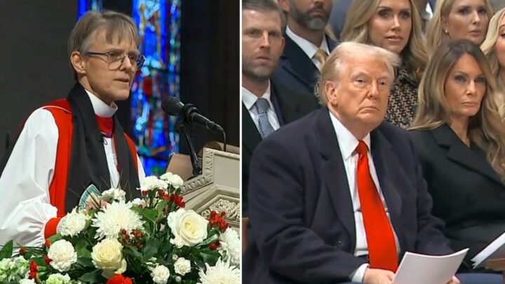 Biskop refset Donald Trump under tradisjonsrik gudstjeneste