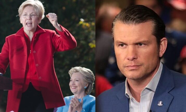Senator Warren mener Hegseth er en innside&shy;trussel på grunn av kristen tatovering