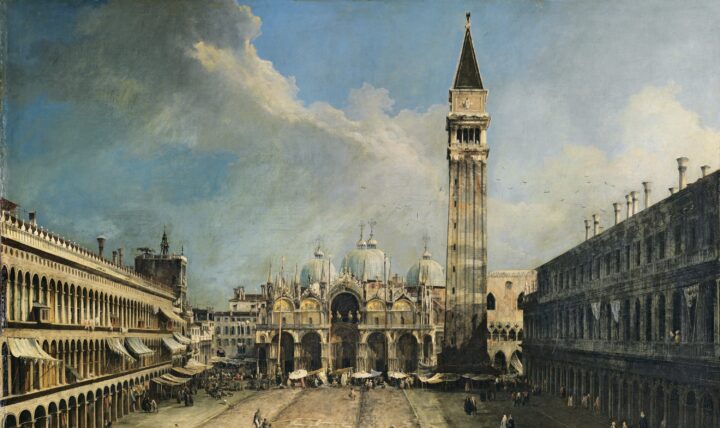 Piazza San Marco i Venezia (1723-24).