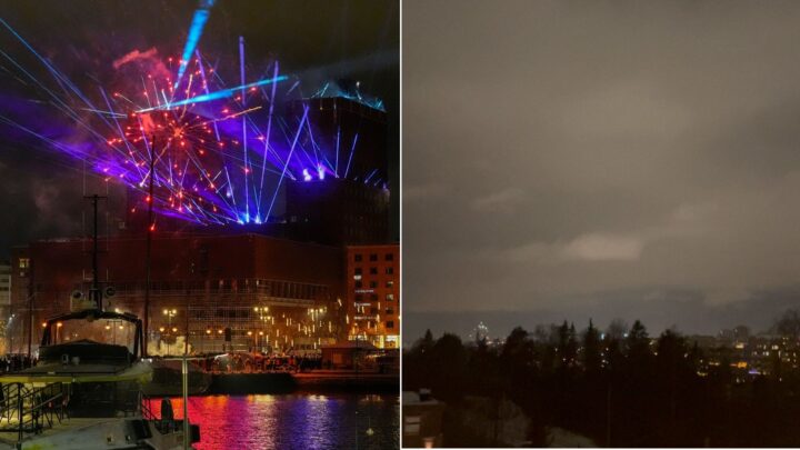 Lysshowet i Oslo latterliggjøres: – Vi så absolutt ingenting