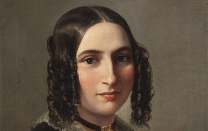Portrett av Fanny Hensel, f. Mendelssohn-Bartholdy (1842).