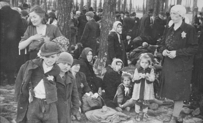 Noen av de frasorterte (mai-juni 1944).