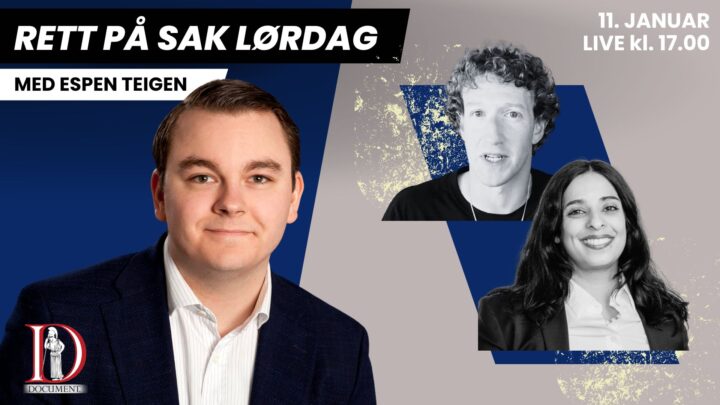 Varsler kamp for sensur – er EU det nye Sovjet? | LIVE lørdag 11. januar