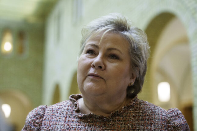 Erna Solberg: Høy innvandring kan ikke fortsette