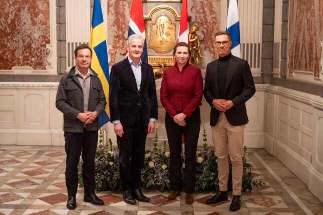 Nordiske kolleger kommer Mette F. til hjelp