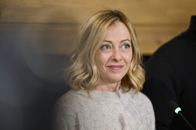 Meloni stikker hodet frem for Musk, kaller ham briljant