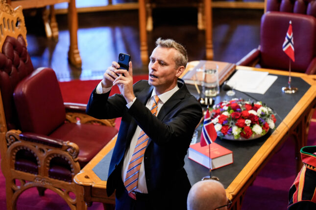 Ola Borten Moe (Sp): – Danskene har selv rotet det til med Grønland