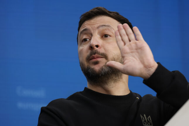 Zelenskyj: Vi har bare fått halvparten av de 177 milliardene USA lovte oss