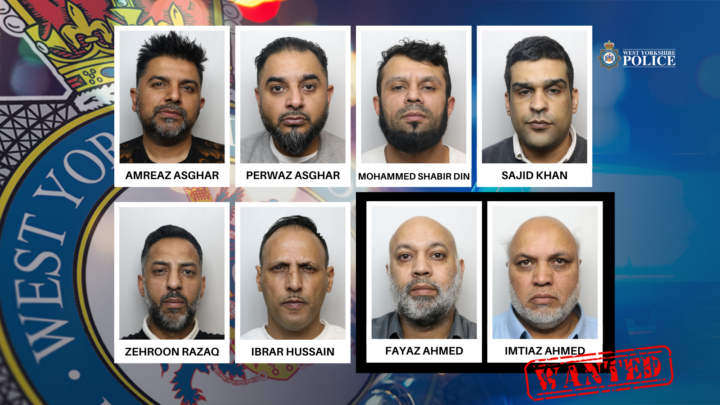 Åtte muslimske menn dømt til 58 års fengsel for voldtekt av barn i UK