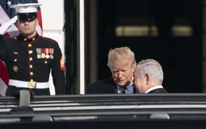 Netanyahu blir første uten&shy;landske leder som får besøke Trump i Det hvite hus