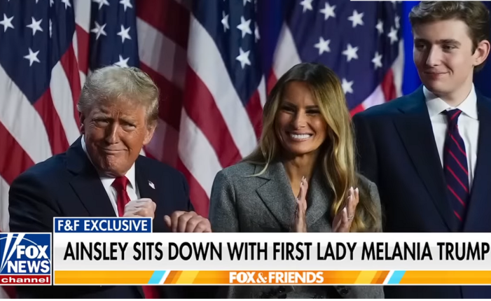 Melania Trump gleder seg til fire nye år i Det hvite hus