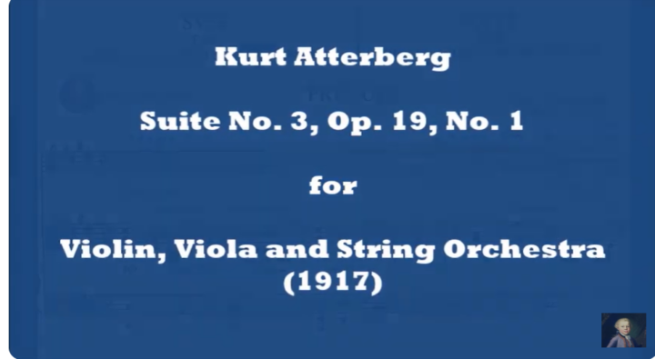 Interlude: Atterberg - suite nr. 3