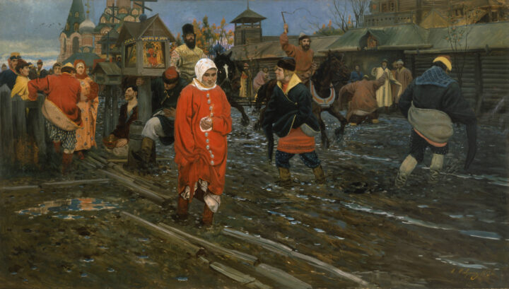 En helligdag i Moskva på 1600-tallet (1895).