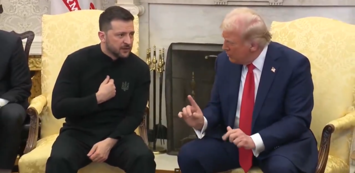 Trump med klar beskjed etter møtet: – Han er ikke klar for fred