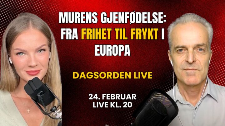 Murens gjenfødelse: Fra frihet til frykt i Europa | LIVE 24. februar