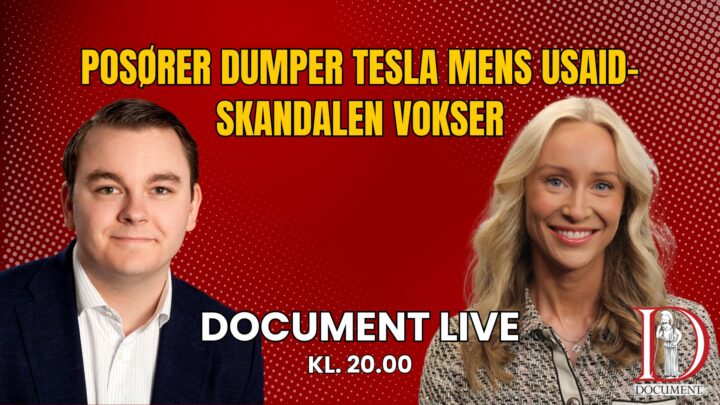 Posører dumper Tesla mens USAID-skandalen vokser | Document LIVE 14. februar