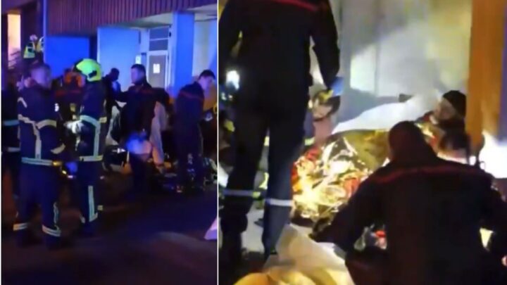 Frankrike: 12 skadet etter brutalt granat&shy;angrep; se video