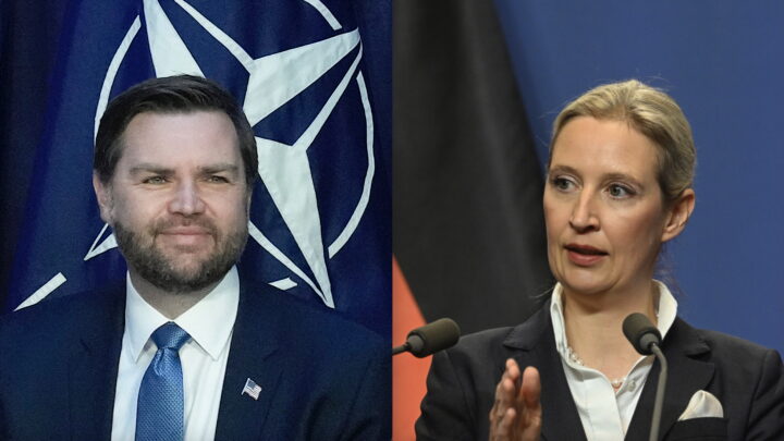 J.D. Vance møtte Alice Weidel i München – viser sympati for AfD