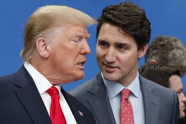 Trudeau er angivelig enig i at Ukraina-krigen ikke ville ha skjedd under Trump
