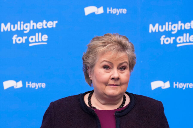 Solberg og Høyre vil være garantist for innføring av EUs fjerde energi&shy;markeds&shy;pakke