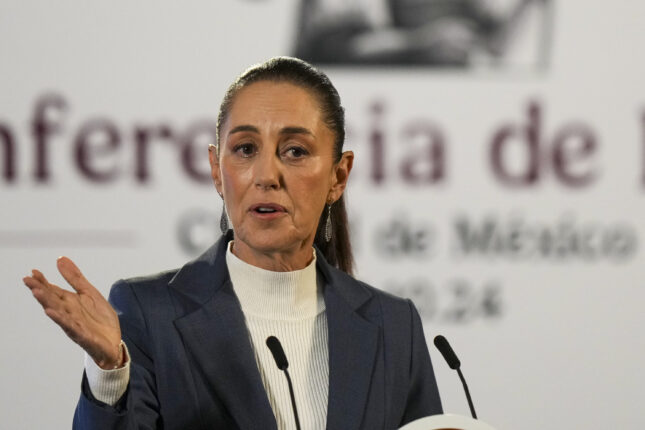 Sheinbaum provoserer amerikanerne