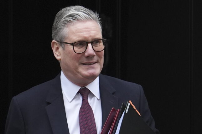 Keir Starmer er klar til å sende britiske soldater til Ukraina