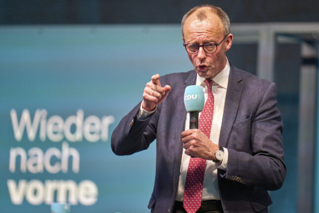 Merz utelukker samarbeid med AfD i Tyskland