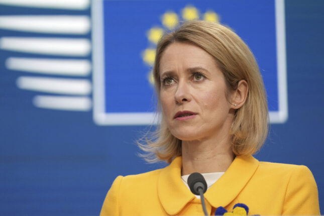 EUs utenrikssjef mener Trump faller for Russlands narrativ