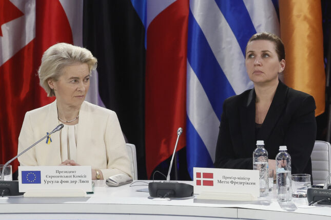 Mette F. vil ha Ukraina inn i Nato bakveien
