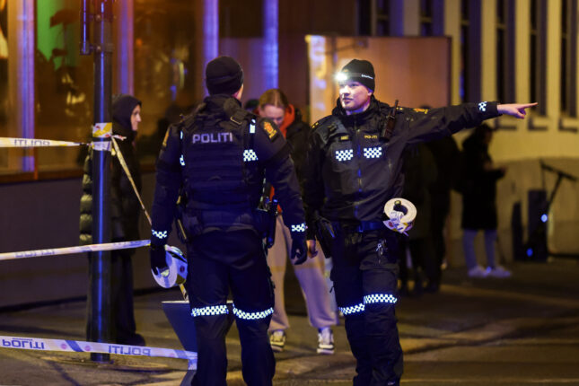 Person skutt i Oslo