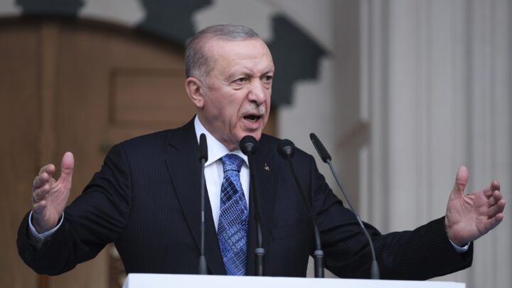 Tyrkias president Erdogan ber Allah om å ødelegge Israel