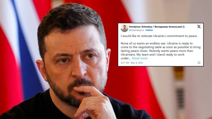 Zelenskyj med ny beskjed: – Er klar for freds&shy;forhandlinger